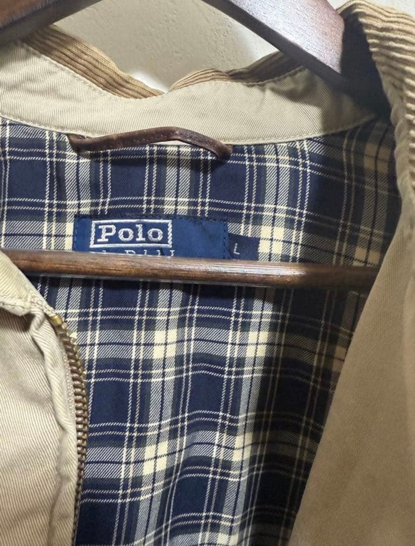 Polo by Ralph Lauren スイングトップ ブルゾン 裏地チェック