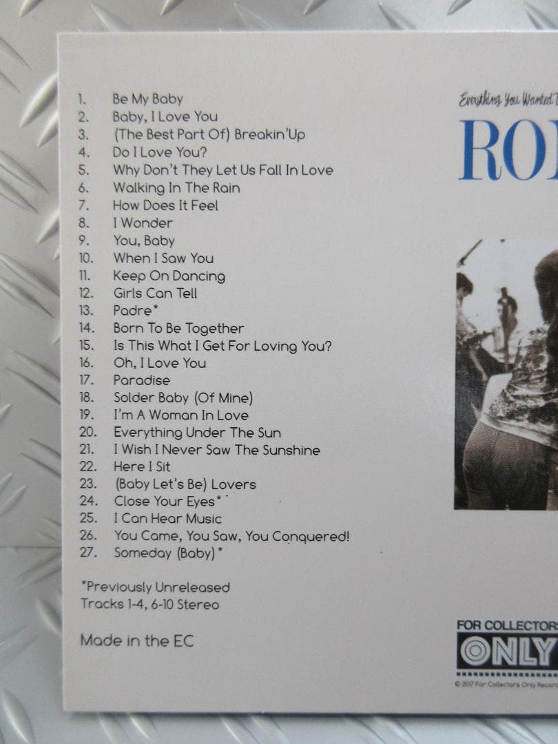 ★THE RONETTES / EVERYTHING YOU～②★ザ・ロネッツ