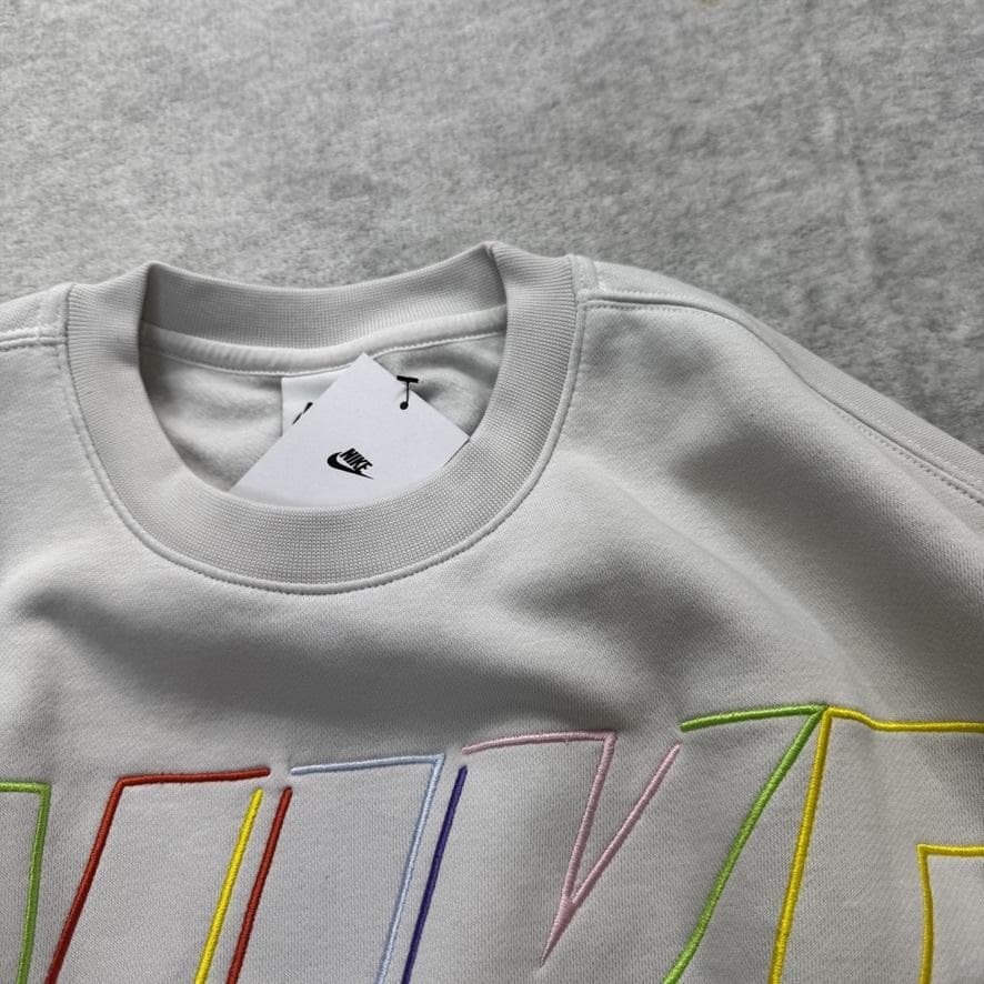 新品 NIKE XLサイズ セットアップ ホワイト 裏起毛