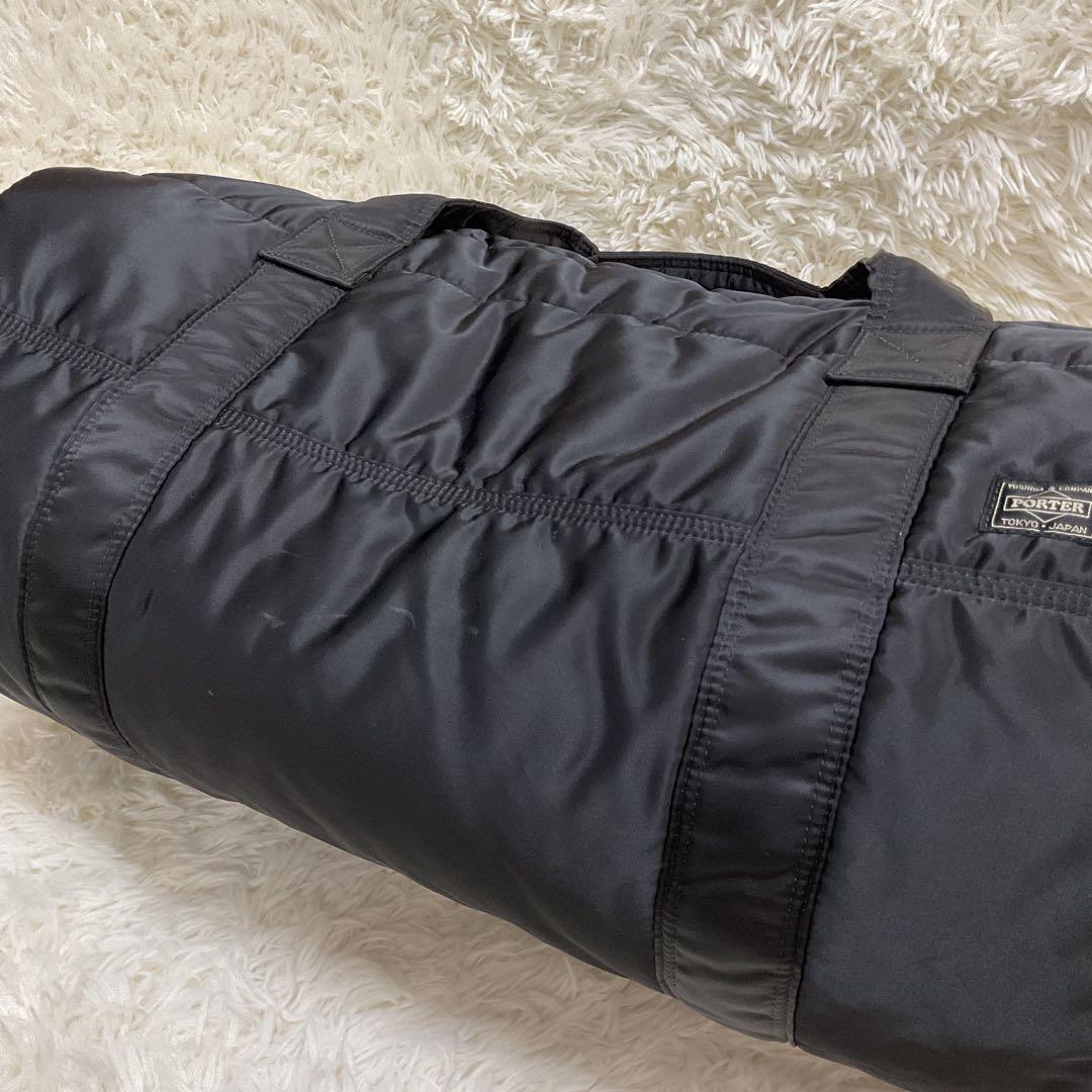 PORTER ポーター タンカー ボストンバッグ 2way Lブラック 大容量