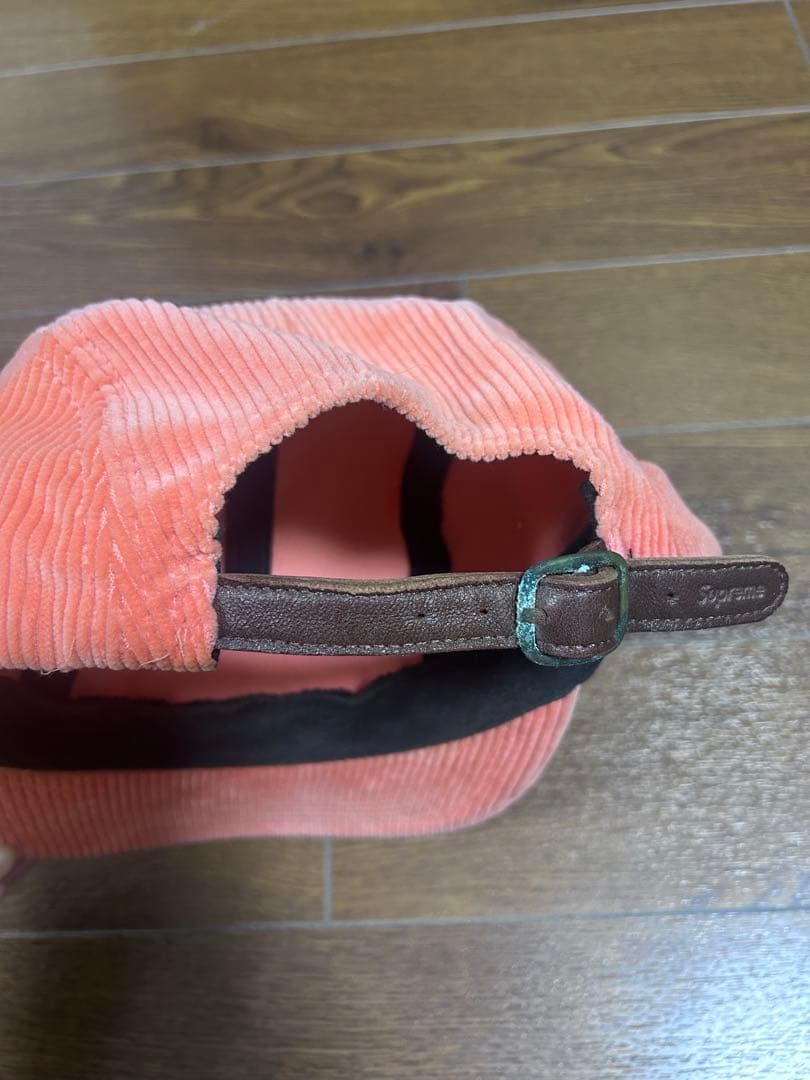 Supreme Corduroy Camp Cap ピンク