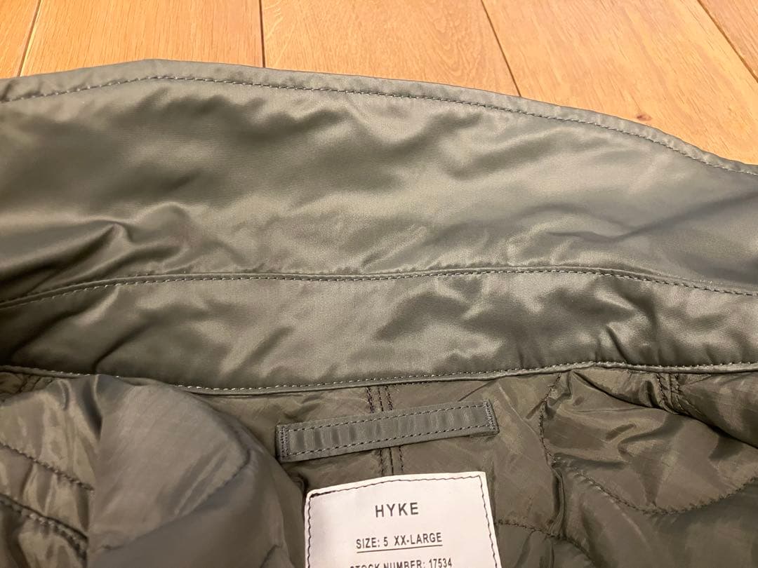 z*1様 HYKE TYPE CWU-45/P JACKET OLIVE サイズ