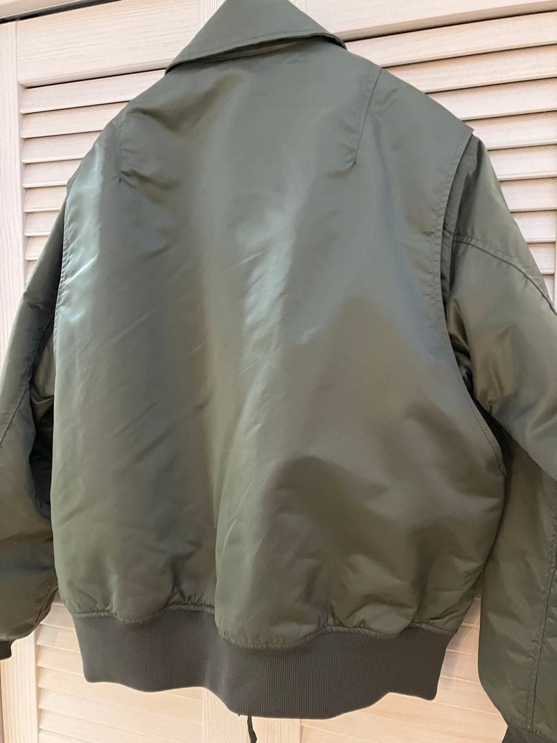 z*1様 HYKE TYPE CWU-45/P JACKET OLIVE サイズ