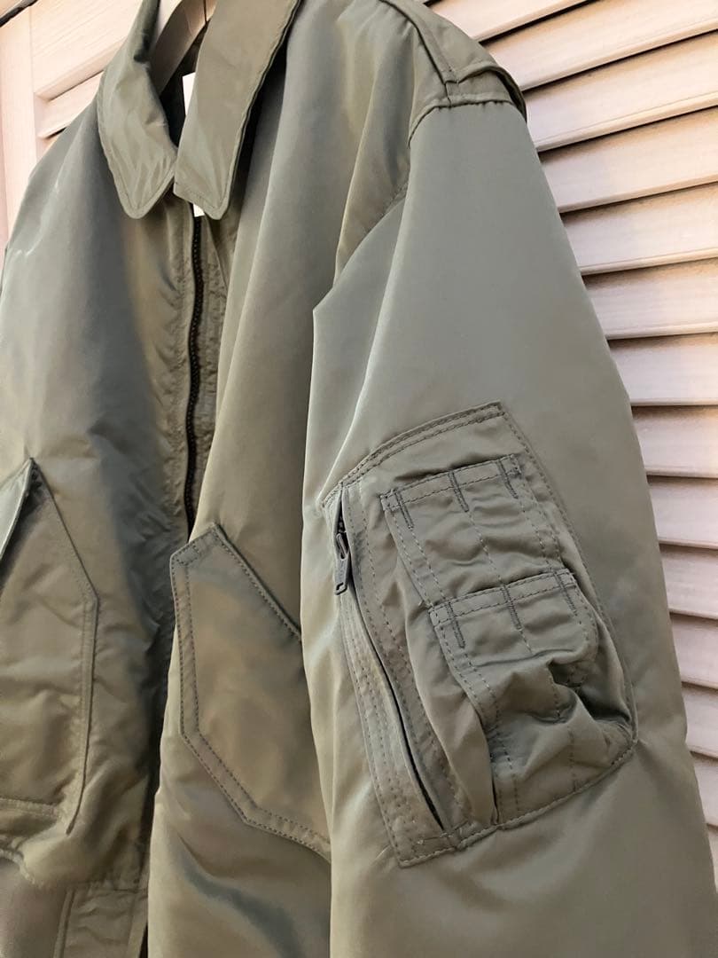 z*1様 HYKE TYPE CWU-45/P JACKET OLIVE サイズ