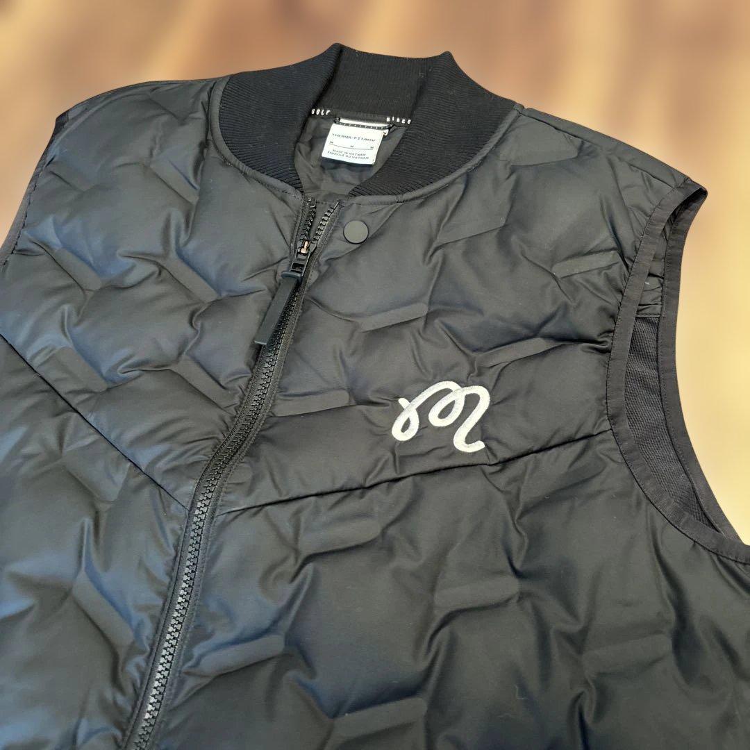 Malbon Golf x Nike Repel Vest Mサイズ　マルボン黒