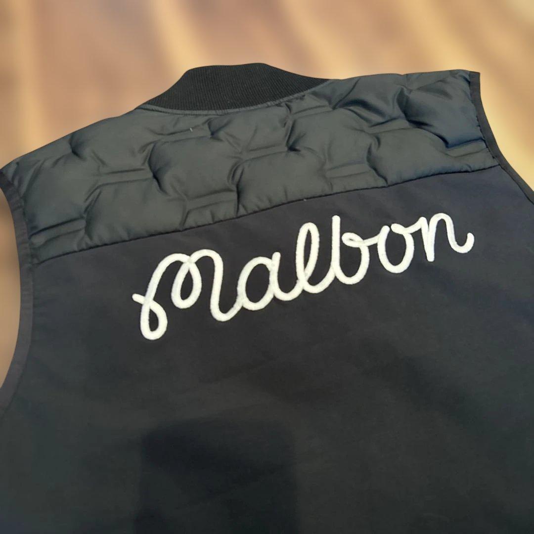 Malbon Golf x Nike Repel Vest Mサイズ　マルボン黒