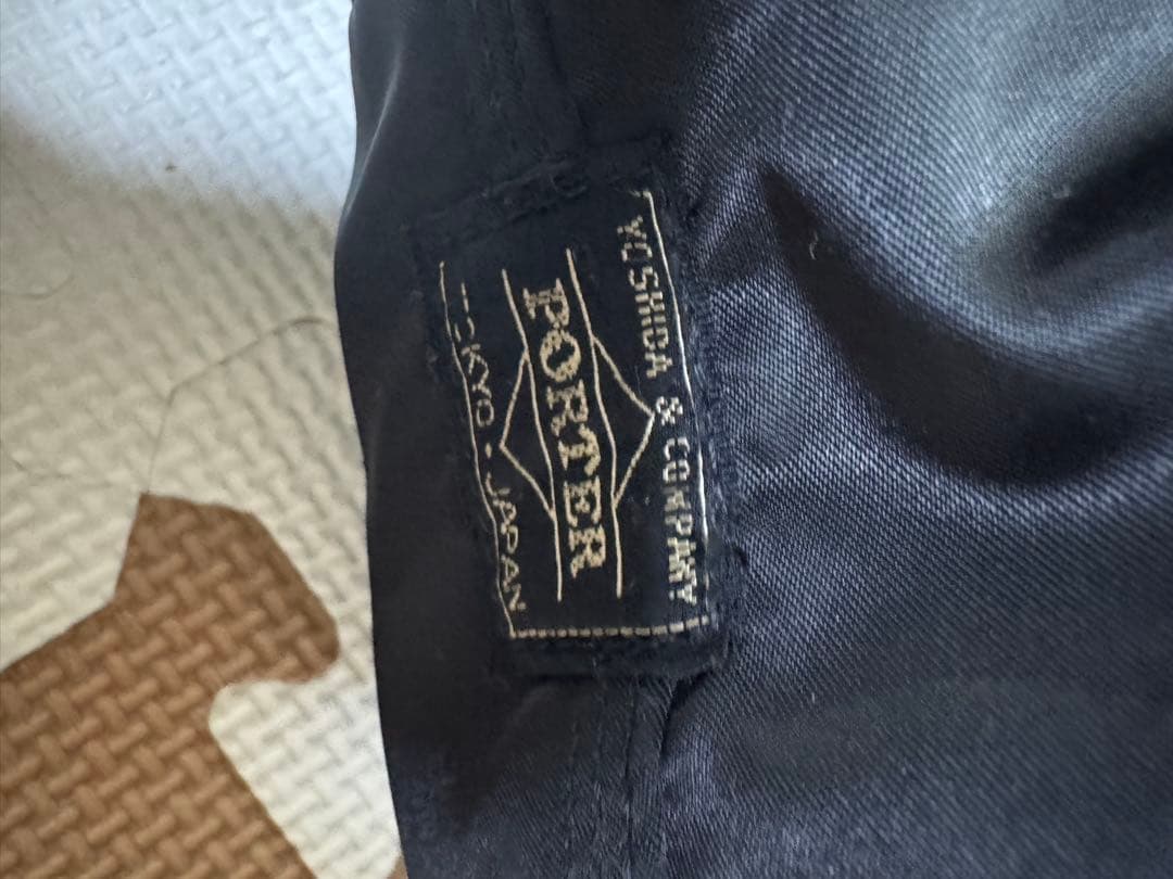 PORTER 黒 ドラムバッグ