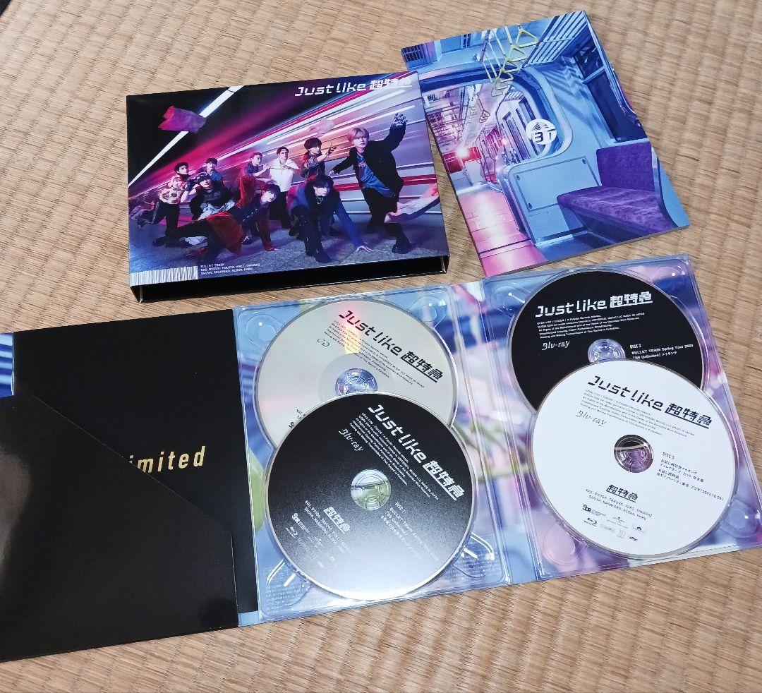 超特急　Just like《(初回限定盤)(Blu-Ray3枚＋CD