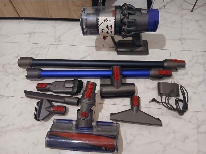 ポ*ク様 Dyson V10 SV12 純正パイプ2本 ソフトローラー付 付属多
