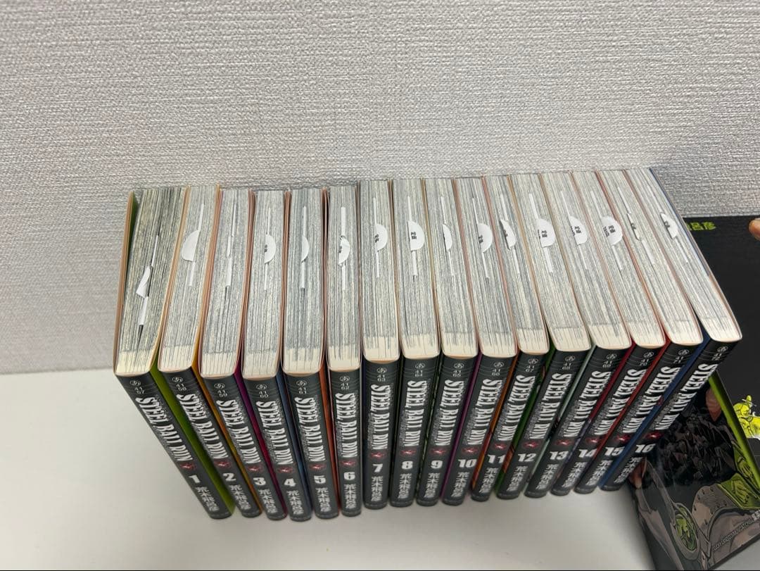 ジョジョの奇妙な冒険 スティールボールラン 全巻 文庫版 BOX付き