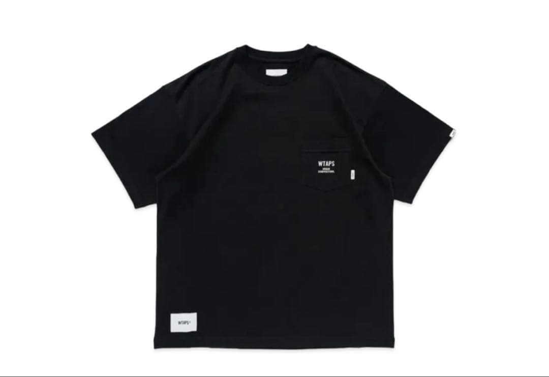 WTAPS ブラック Tシャツ バックプリント