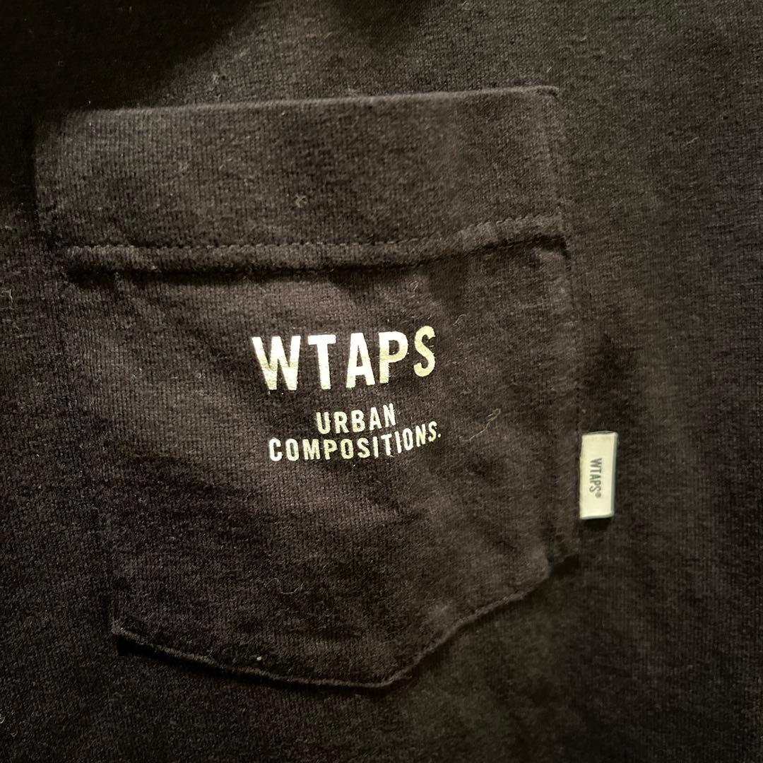 WTAPS ブラック Tシャツ バックプリント