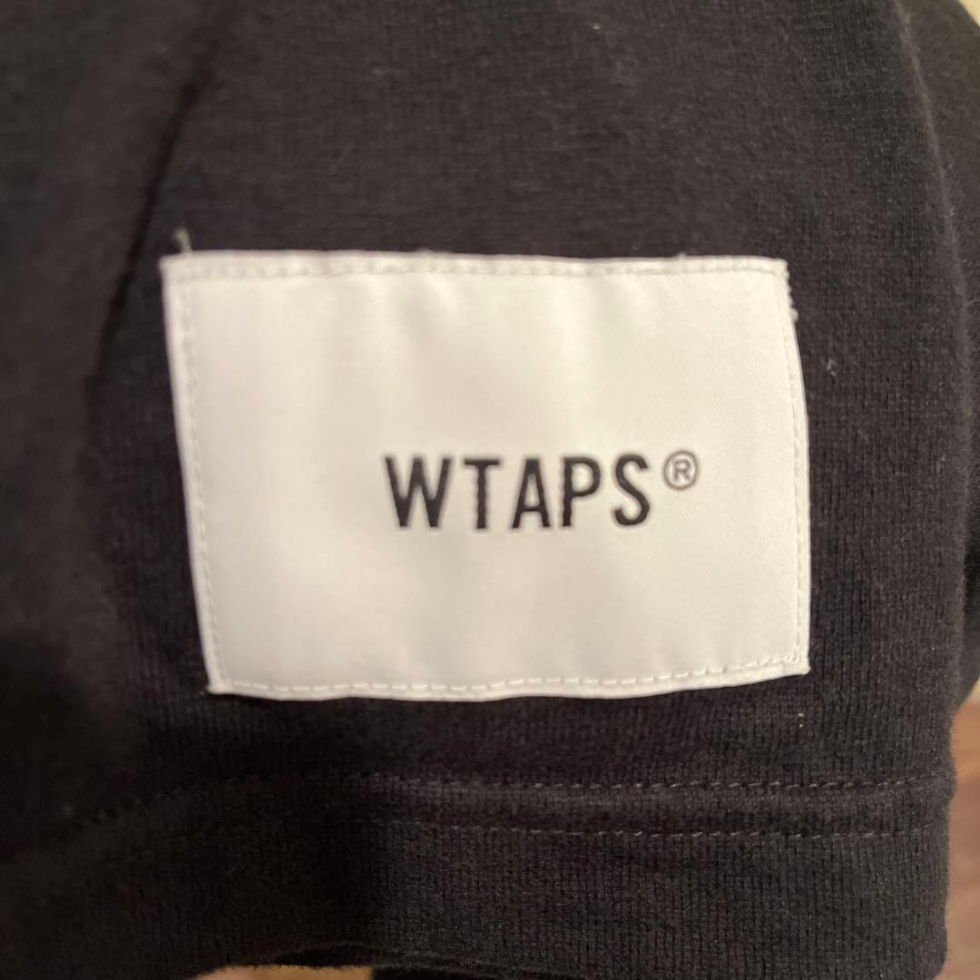 WTAPS ブラック Tシャツ バックプリント