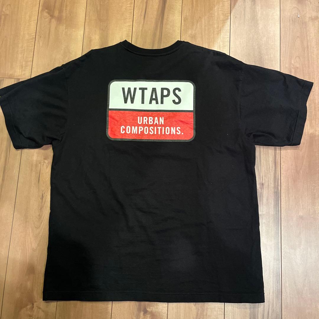 WTAPS ブラック Tシャツ バックプリント