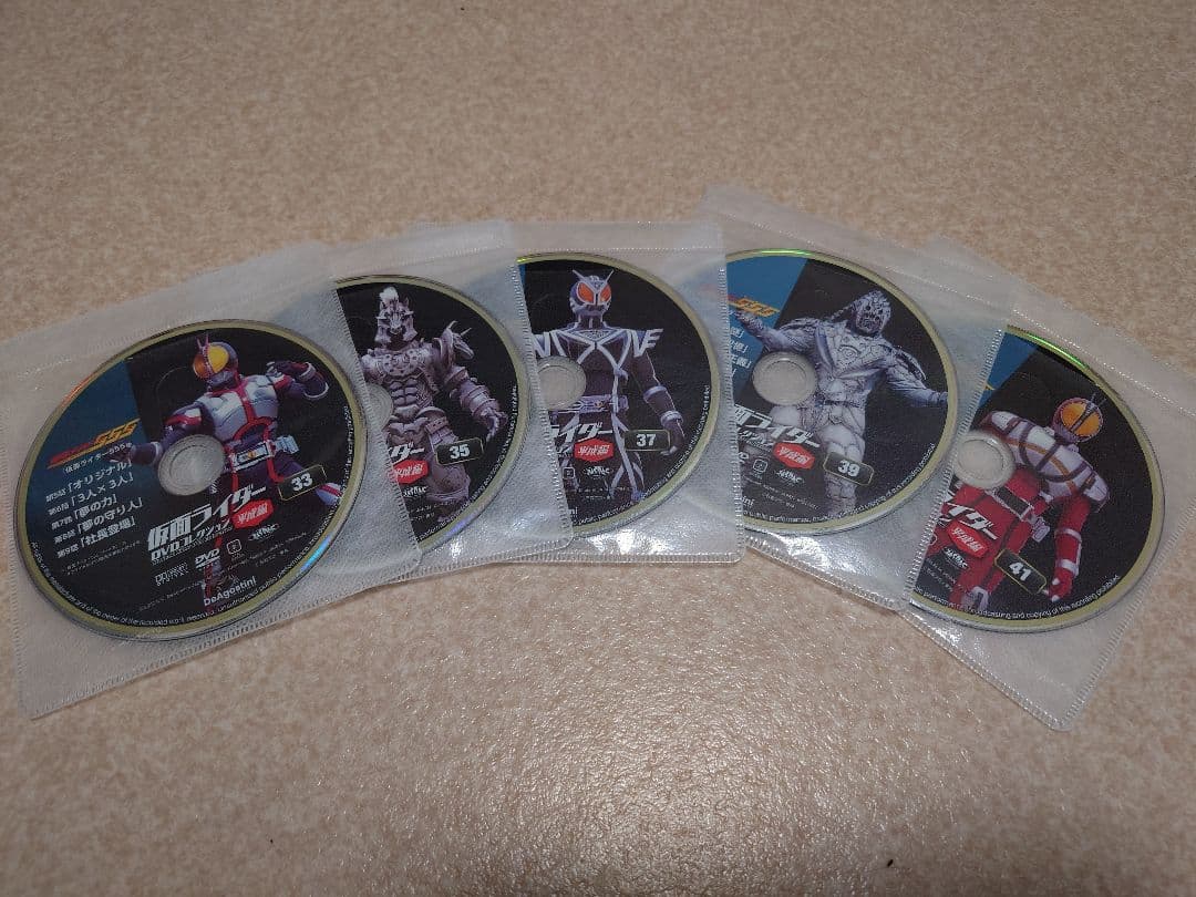 仮面ライダーDVDコレクション平成編 (555) 32～41号