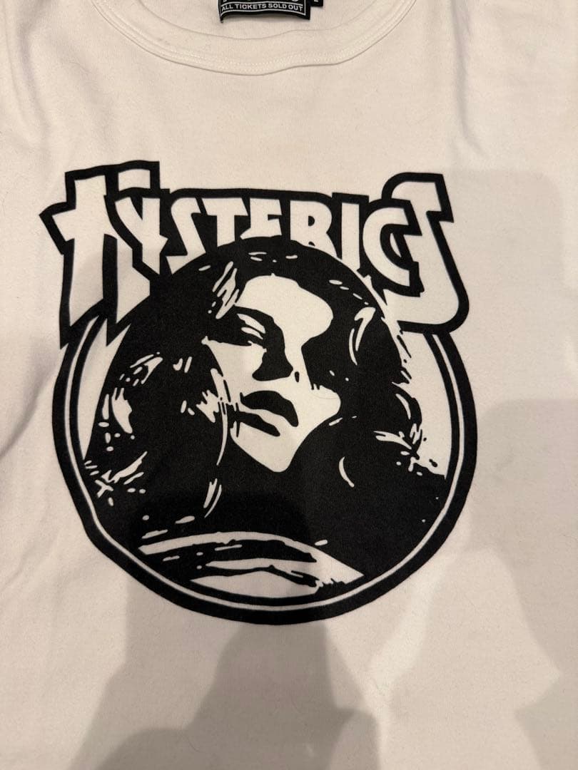 HYSTERIC ホワイト Tシャツ Lサイズ
