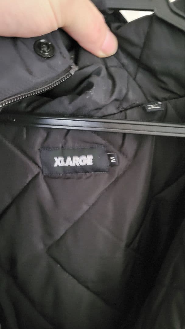 XLARGE ブラック フード付きジャンパー M