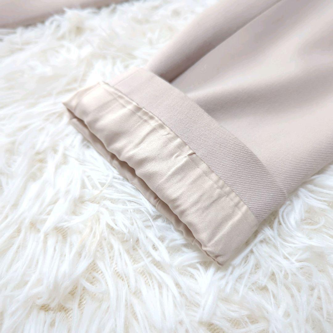 美品 ノエラ Noela バックフレア ロングコート 2way ベージュ S