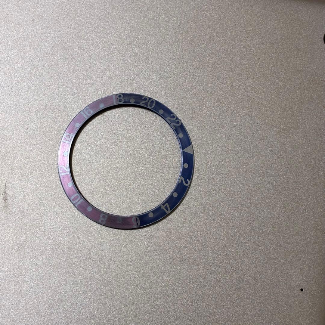 ロレックス GMT-M 1675/16750用 ベゼルインサート補修用　ゴースト