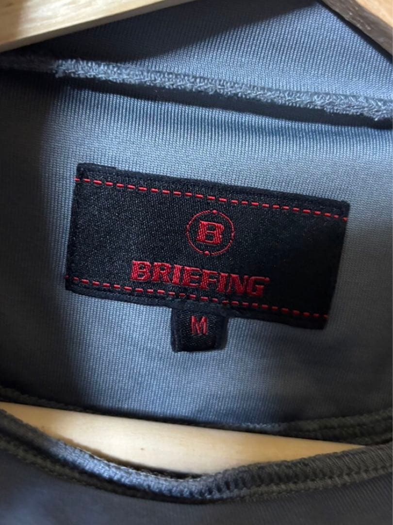 ダ*ケ様 BRIEFING ブリーフィング モックネック サイズM グレー