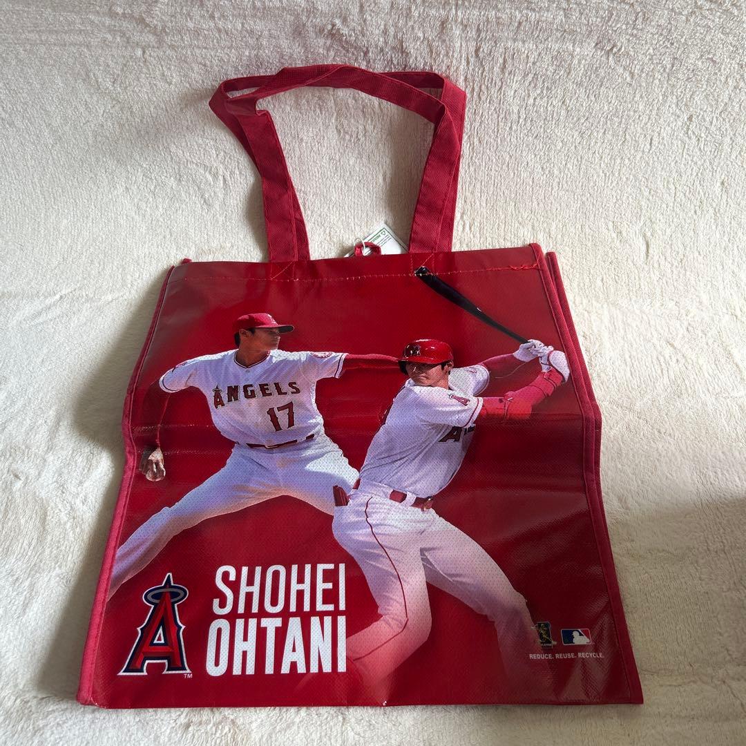 大谷翔平 FOCO BIG HEADS フィギュア　エコバッグ　タグ付き