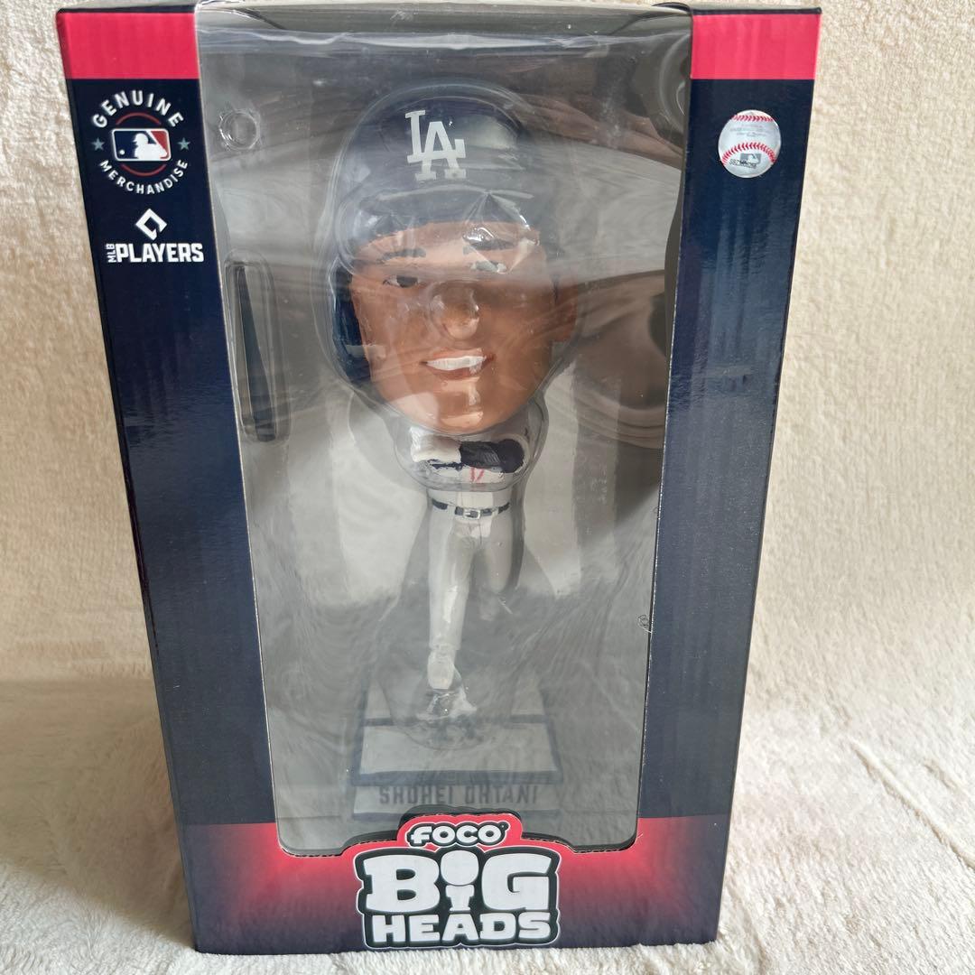 大谷翔平 FOCO BIG HEADS フィギュア　エコバッグ　タグ付き