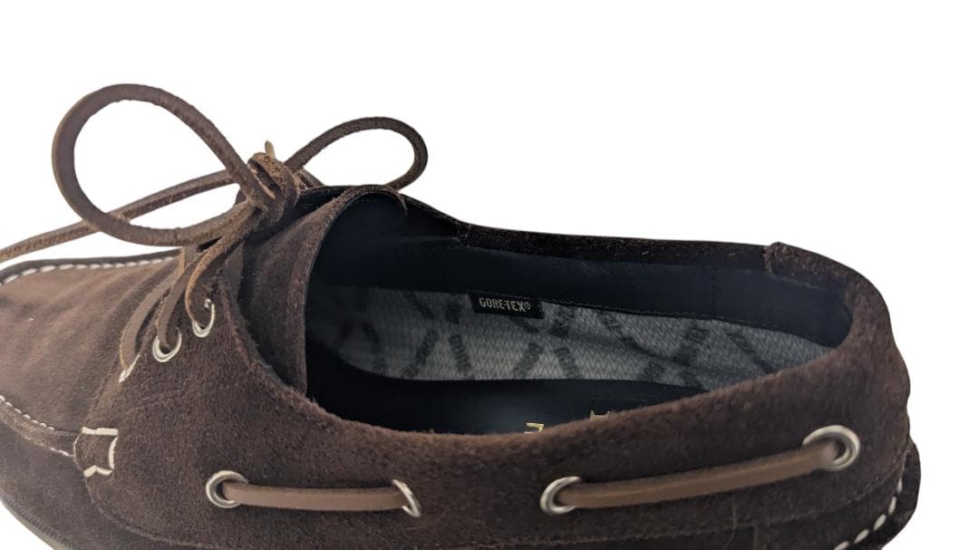 【美品】ノンネイティブ リーガル スエード デッキ シューズ 25 1/2