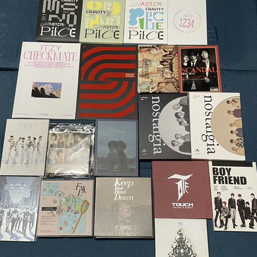 大量セット◆ K-POP 日本盤CD 韓国盤CD まぜこぜ95枚セット BTS