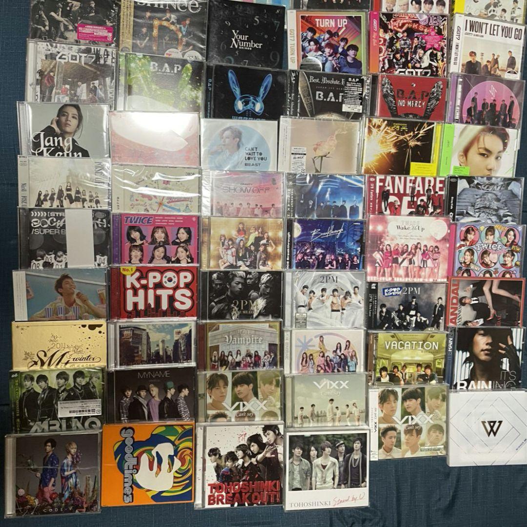 大量セット◆ K-POP 日本盤CD 韓国盤CD まぜこぜ95枚セット BTS