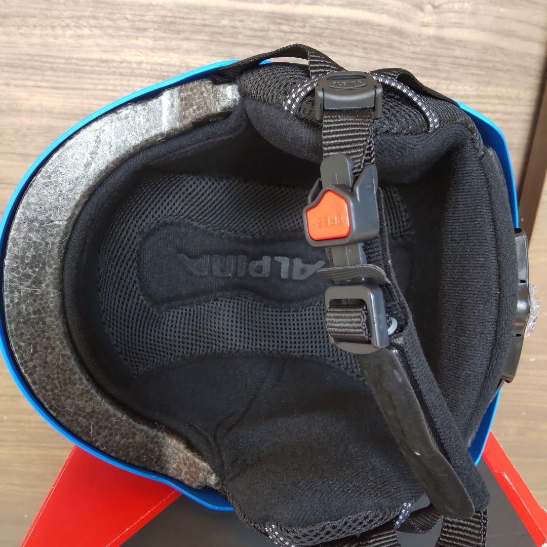 ALPINA Zupo キッズヘルメット 54-58 青