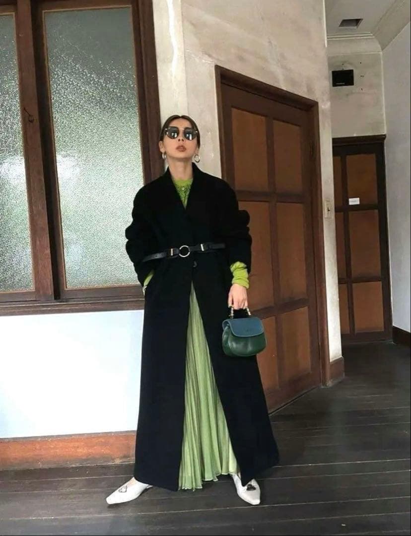 アメリヴィンテージ UND PLUMP SLEEVE BELTED COAT