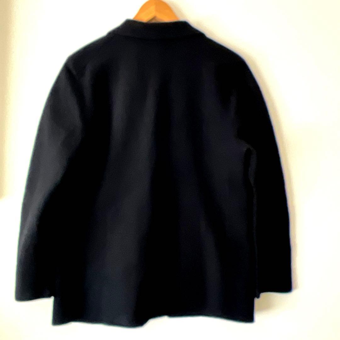 【新品】ユニクロCニットジャケットS黒 ＊女性にもお勧め