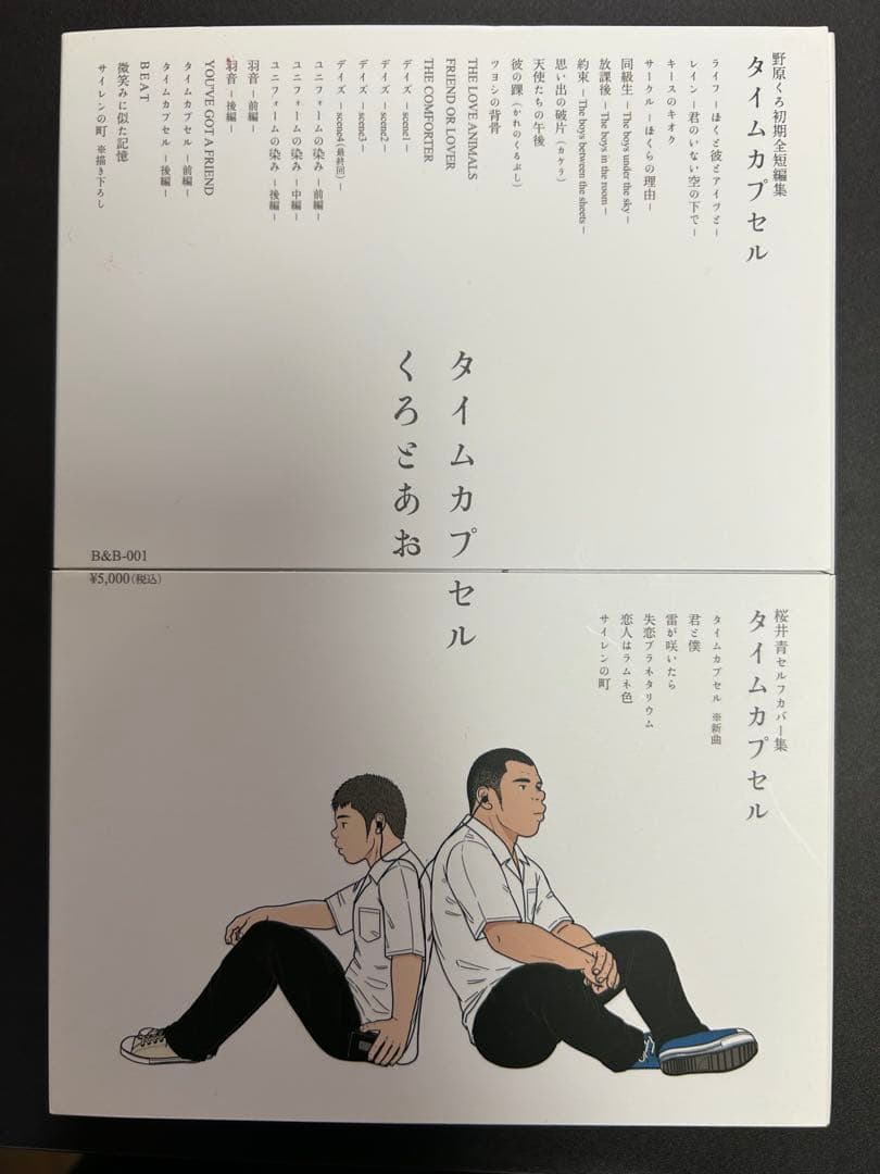 くろとあお タイムカプセル 野原くろ 桜井青