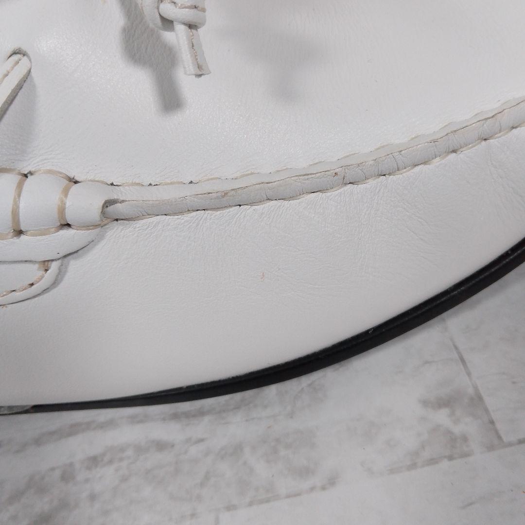 美品✨️REGAL リーガル　【25.5】デッキシューズ　55PR ホワイト