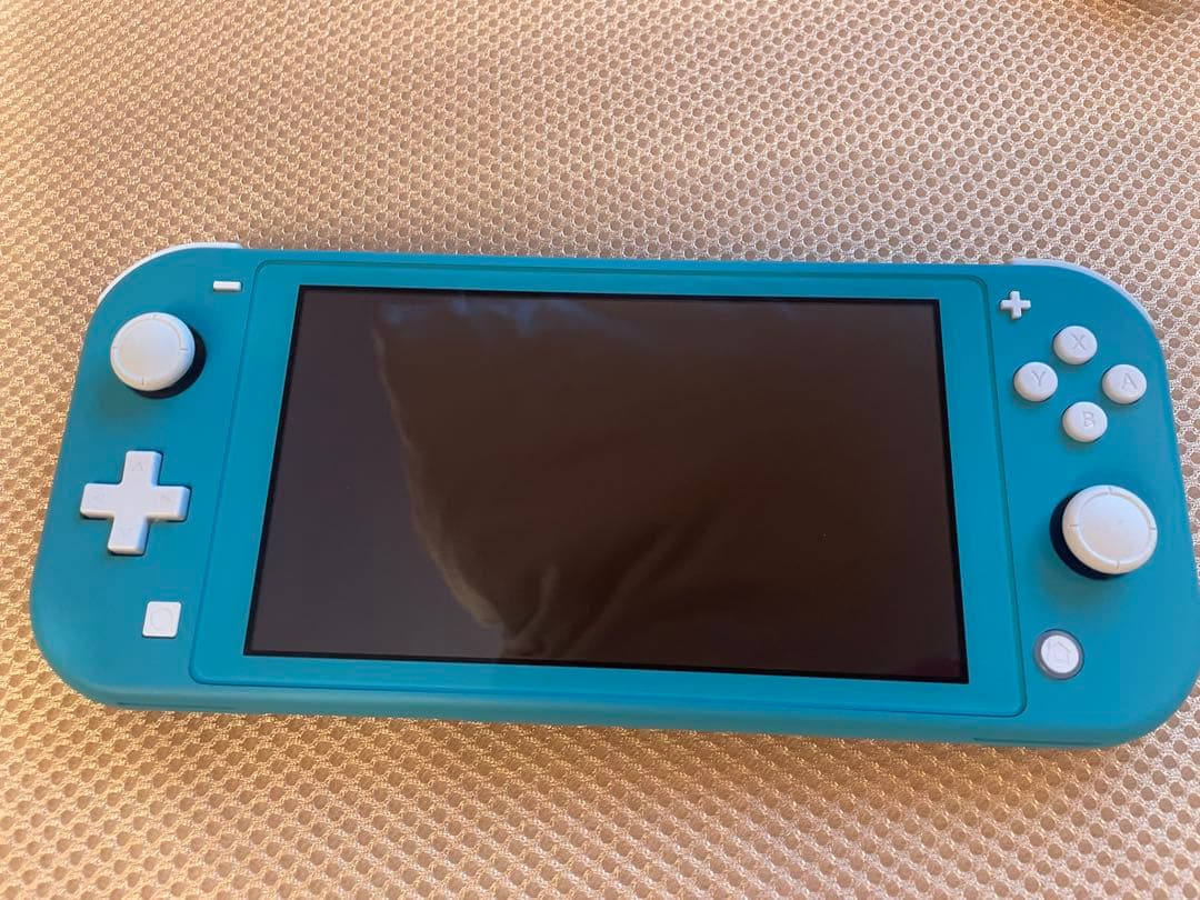 中古｜Nintendo Switch Lite ターコイズ 本体 箱・充電器あり
