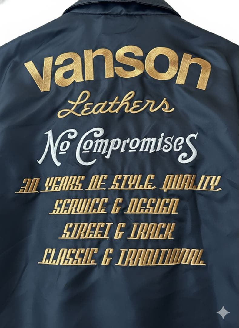 VansonMA-1タイプ フライトジャケット ライダースジャケット