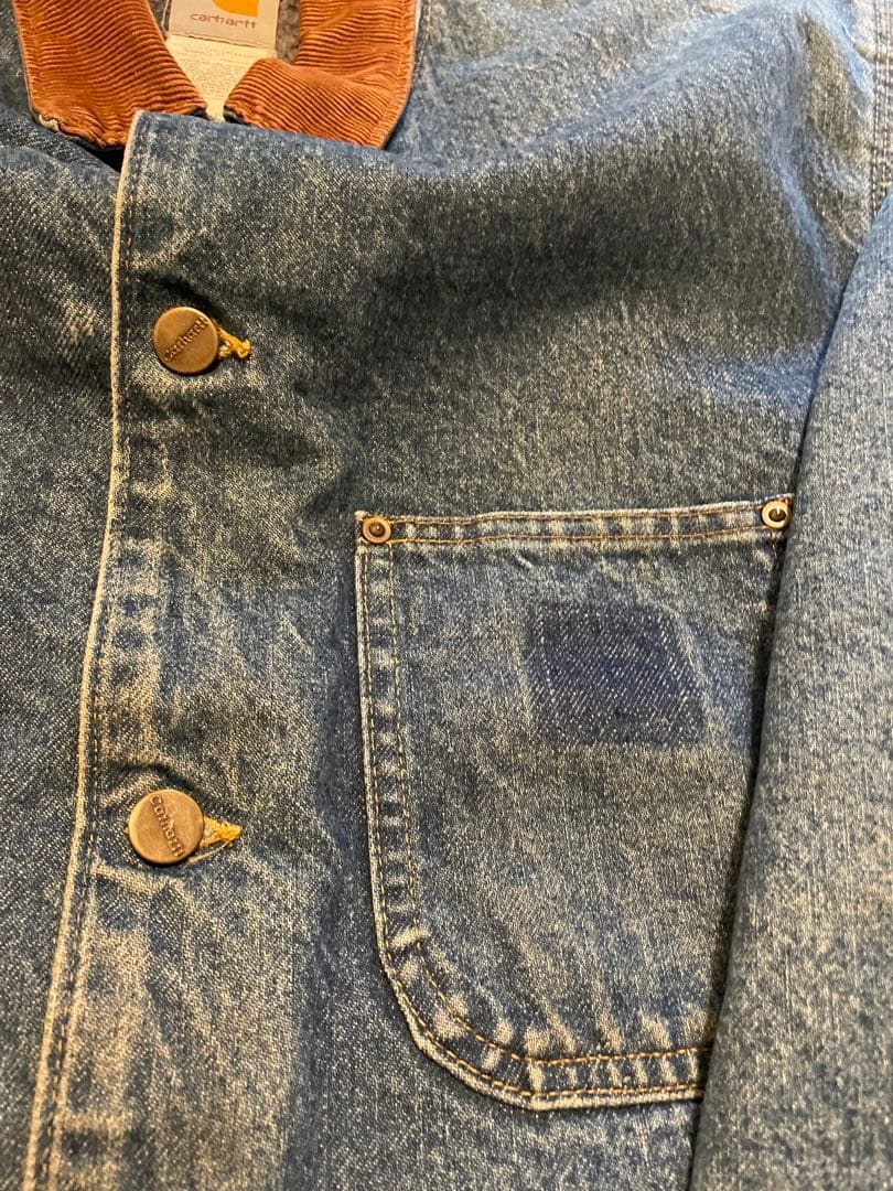 Carhartt デニムチョアジャケット カバーオール L