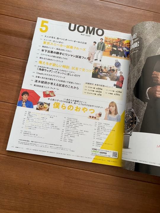 UOMO  2020年5月