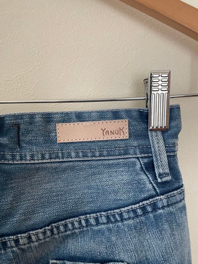 YANUK High Waist ANNETTE ストレートデニム　22