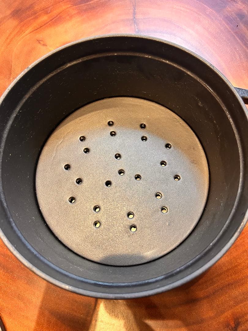 STAUB LA COCOTTE 両手鍋 22cm 黒