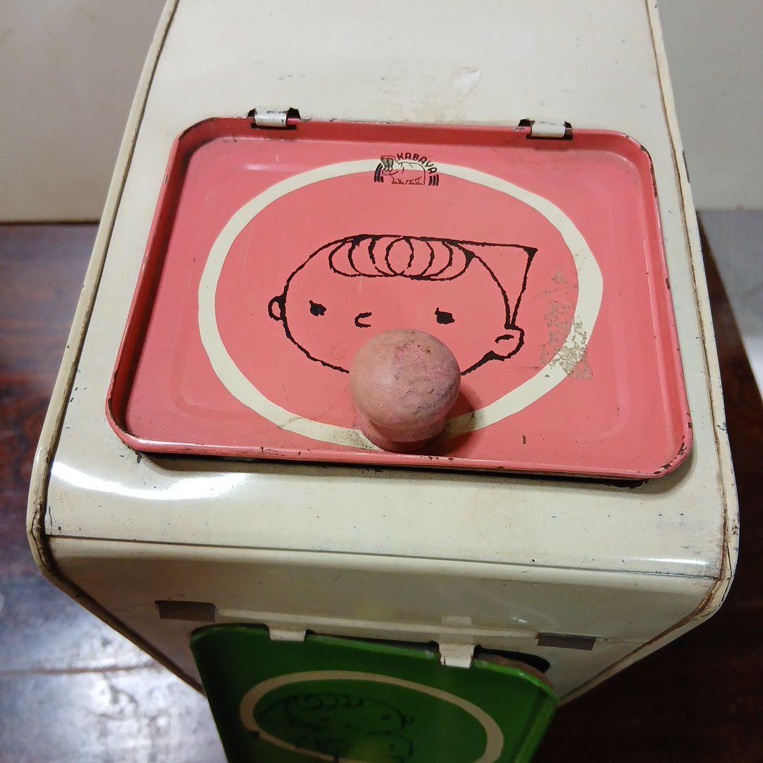 昭和レトロ　カバヤ　マミー 　ビスケットケース　アンティーク