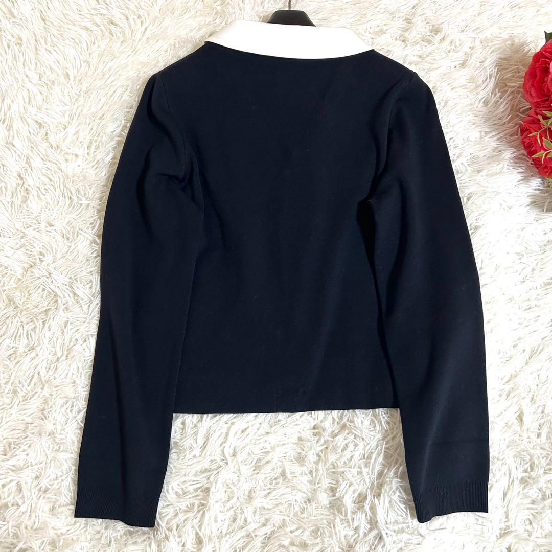 極美品✨42675 2022年 42 フォクシー パールボタン カーディガン