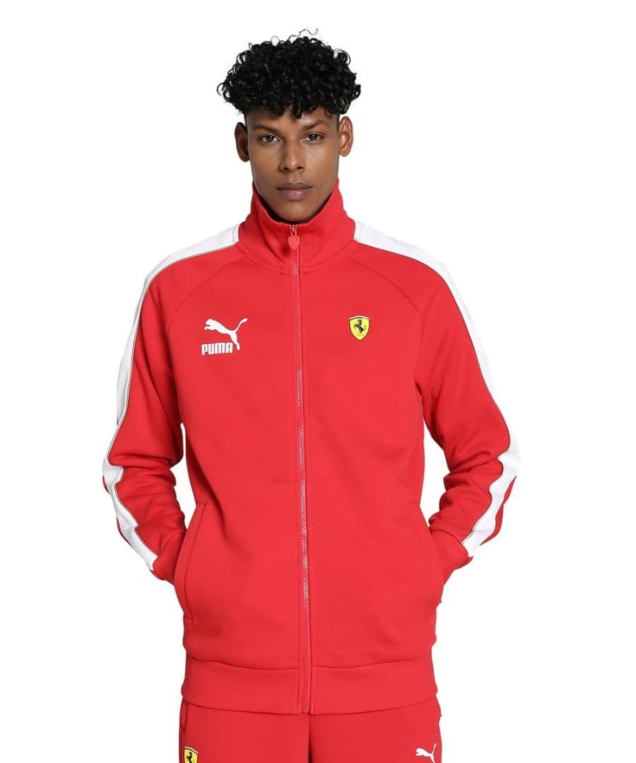 PUMA フェラーリロゴ ジップアップジャケット 上下セットアップ
