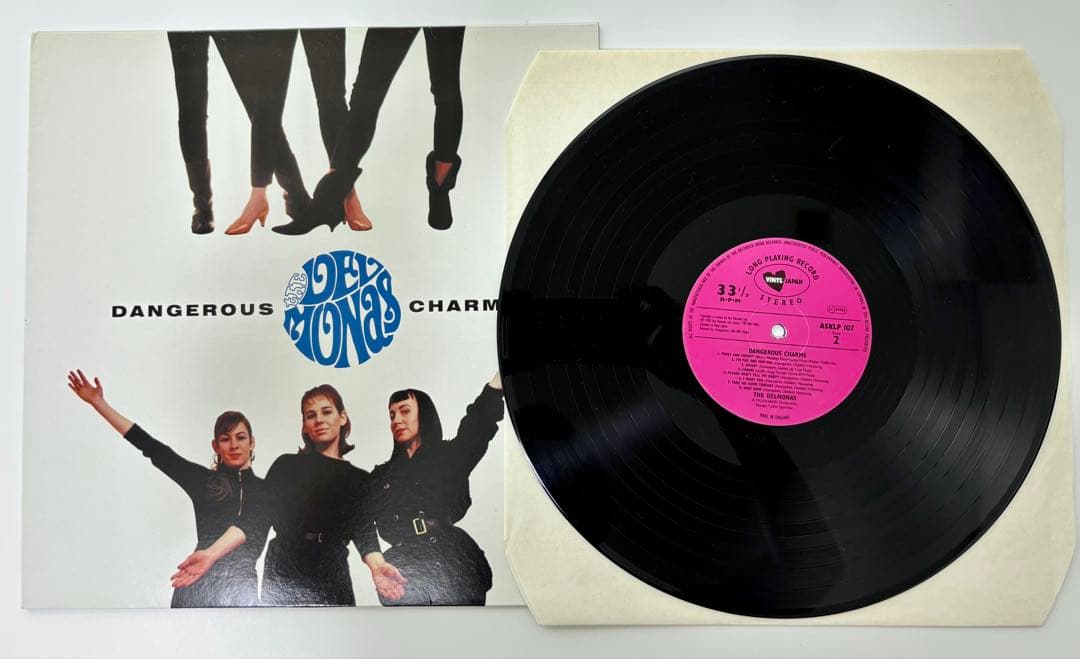 【レア盤】The Delmonas Dangerous Charms LP