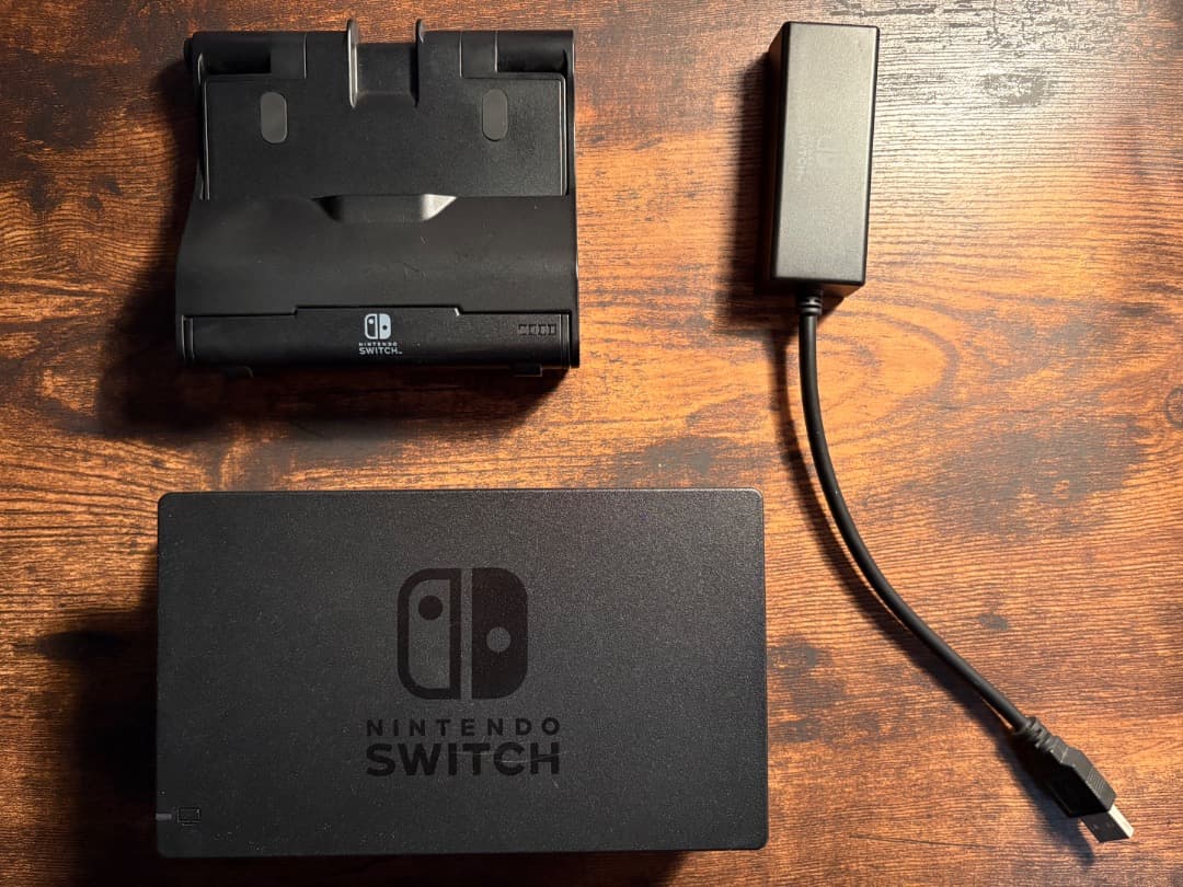 【箱無し】Nintendo Switch グレー　周辺機器セット