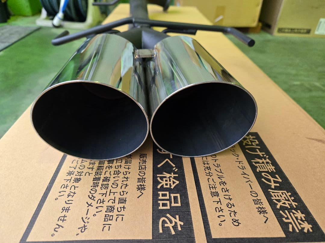 未使用品　Y33 用　アルファプロジェクト テールマフラー