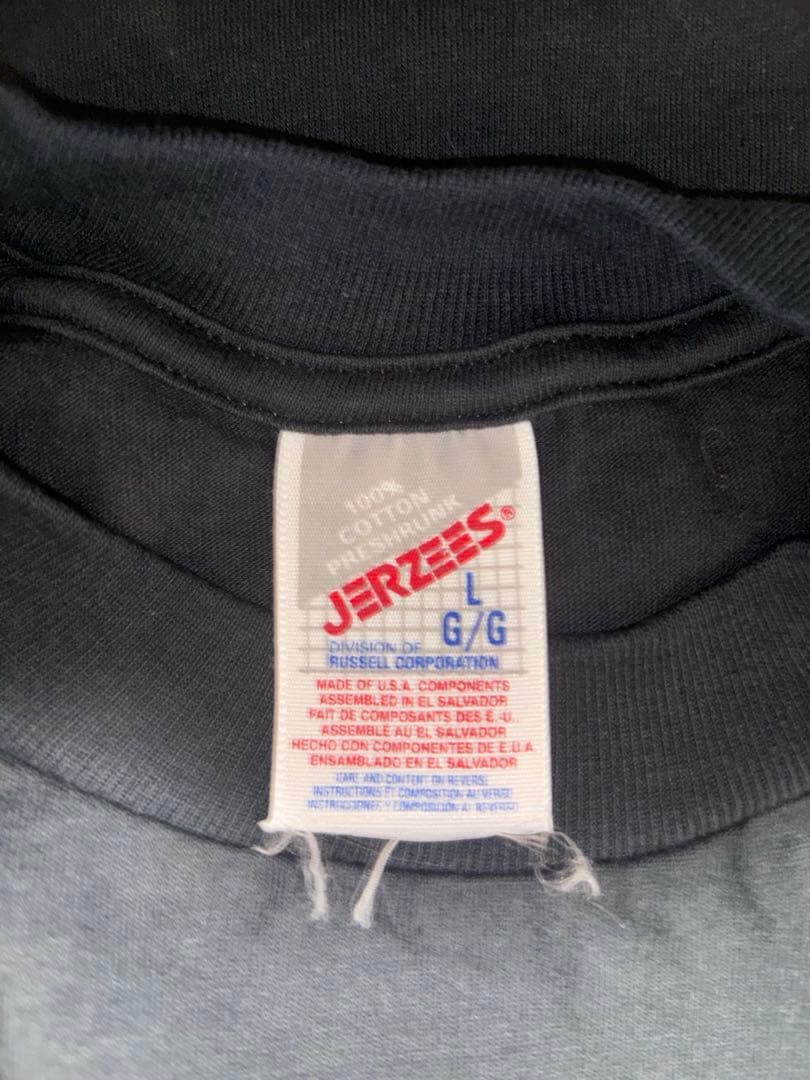 90s vintage マリファナ　100%コットンTシャツ ブラック　大麻