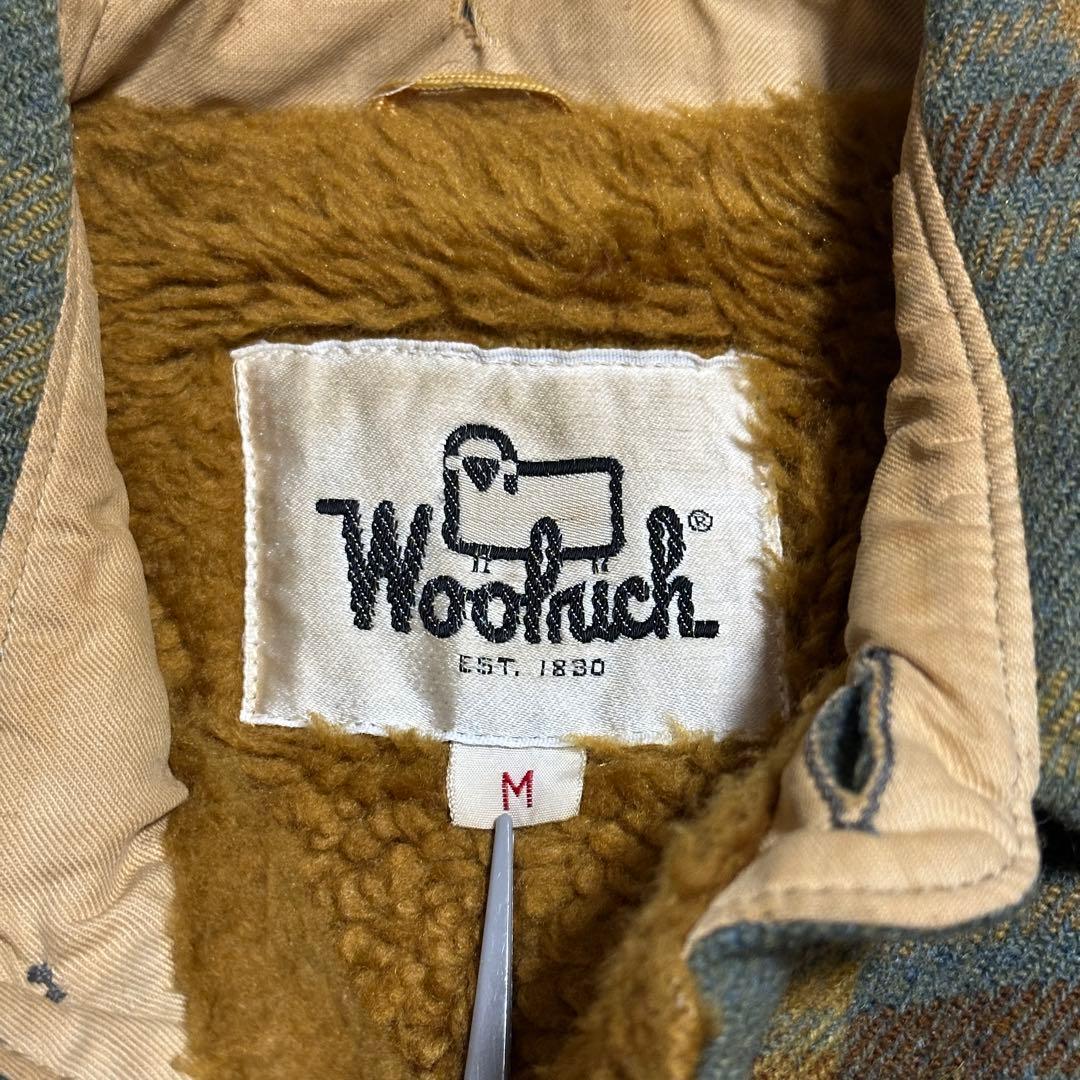 【白タグ / Wool rich】CPOジャケット チェック柄 シャツ 70s