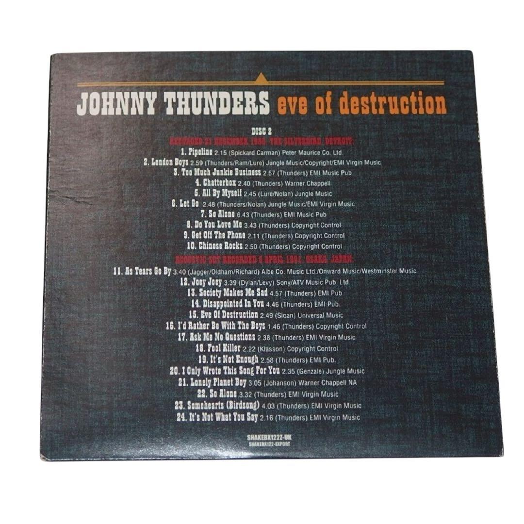 ▪️JOHNNY THUNDERS eve of destruction