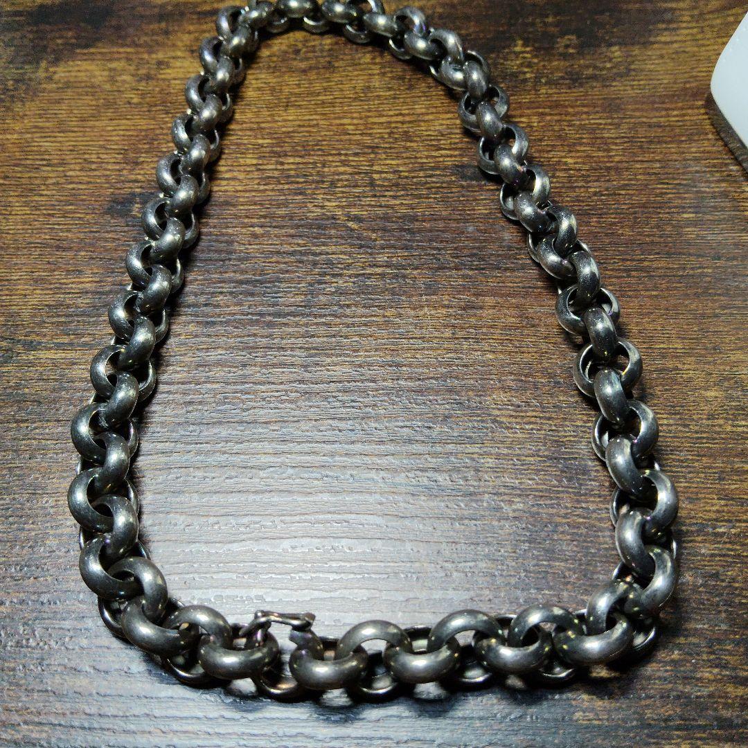 【超極太】ネックレスチェーン　メキシカンジュエリー好きにも